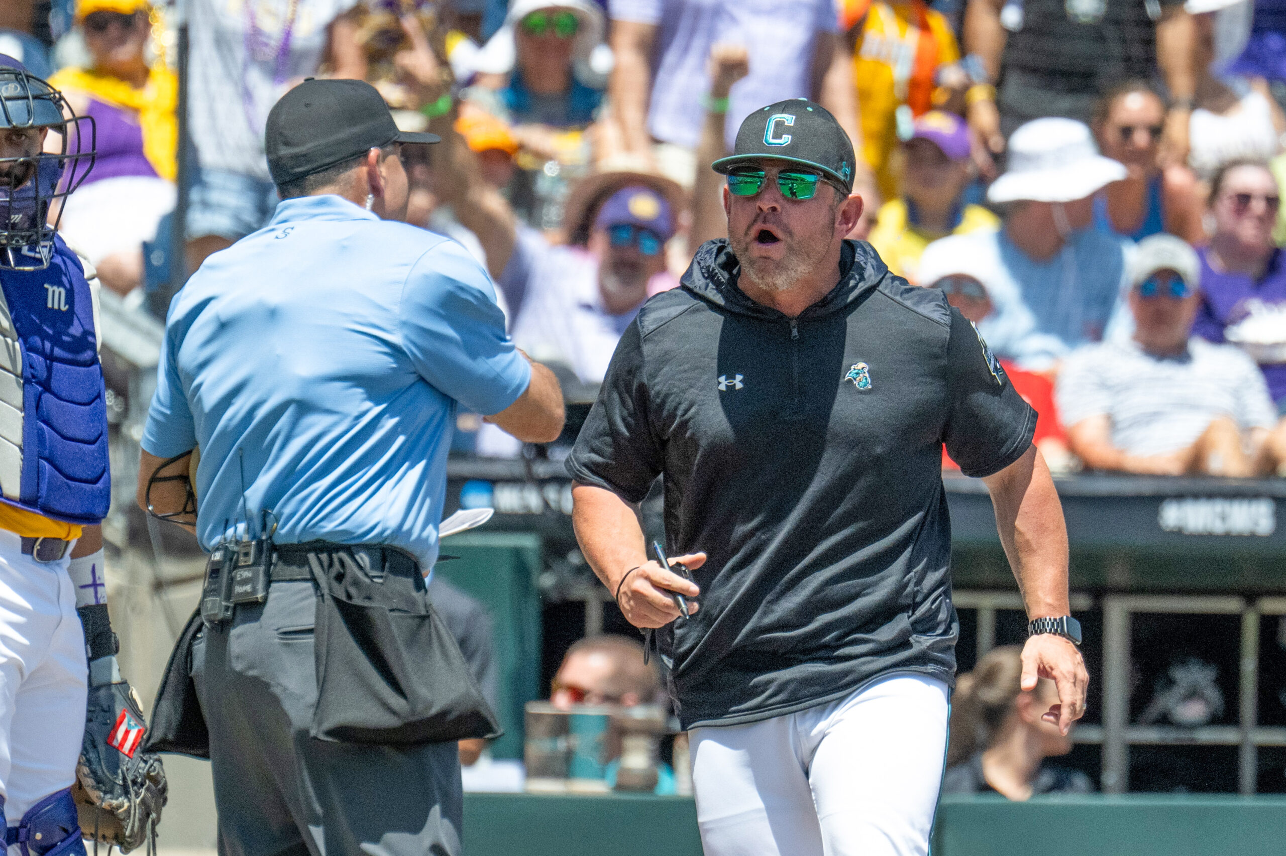 NCAA releases statement on ejections, suspensions for Coastal Carolina’s Kevin Schnall, Matt Schilling