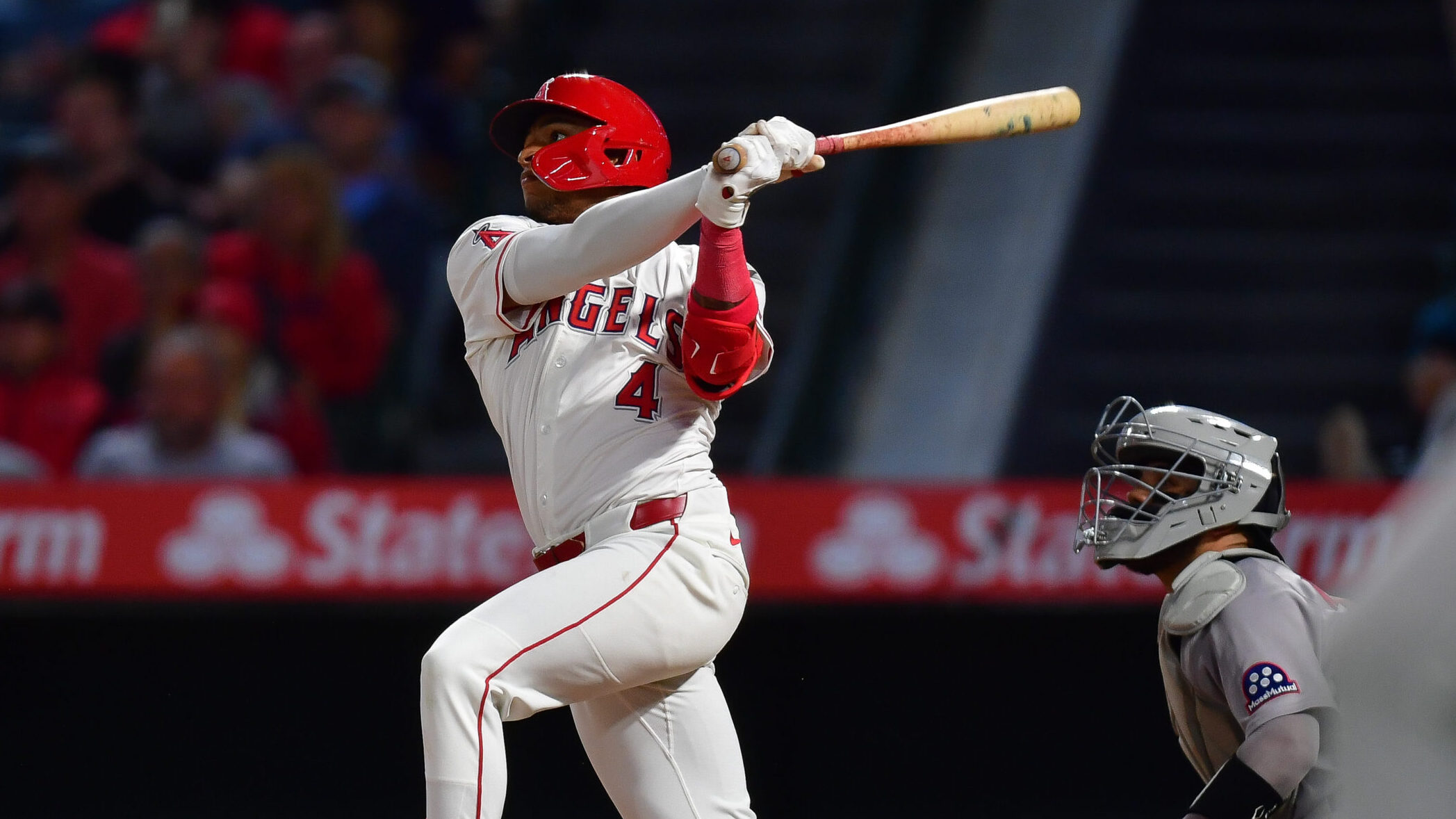 Christian Moore delivers first multi-HR game of MLB career in walk-off fashion