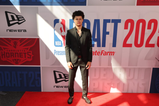 Walter Clayton Jr. at the 2025 NBA Draft.