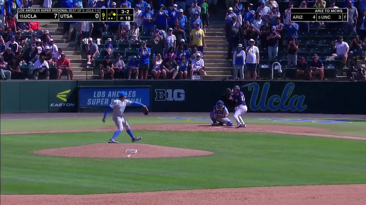 UCLA pummels UTSA, heads to first College World Series since 2013