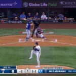 Screenshot of Jac Caglianone home run.