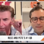 Rece Davis and Pete Thamel debate.
