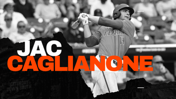 Former Florida Gators star Jac Caglianone.