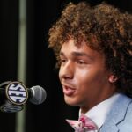 Cayden Lee was 1 of just 3 WRs at SEC Media Days.