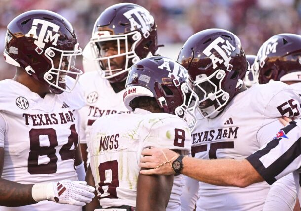 Le'Veon Moss should be a major strength for Texas A&M if he's healthy in 2025.