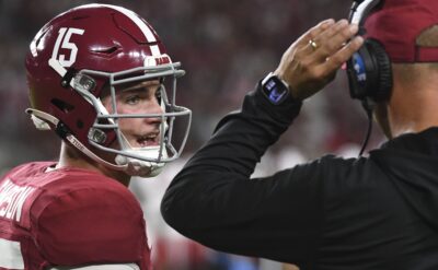 Ty Simpson is in line to be Alabama's QB1.