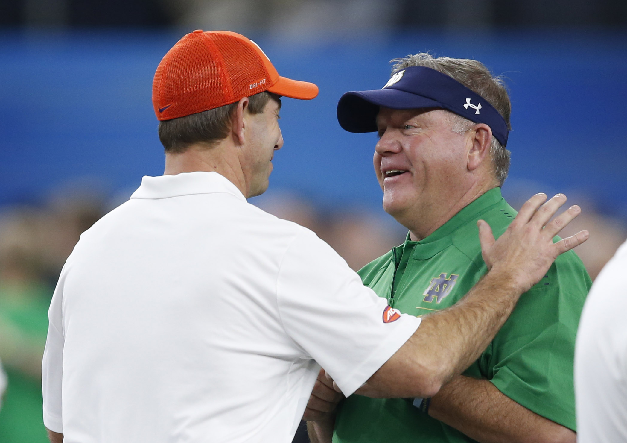 Dabo Swinney admits to hilarious &lsquo;Brian Kelly&rsquo; mixup