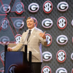 Georgia coach Kirby Smart.