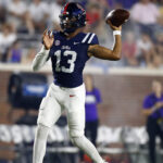 Ole Miss quarterback Austin Simmons.