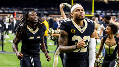 Tyrann Mathieu with the New Orleans Saints.