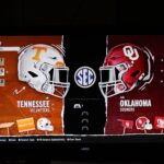 Menu screen for College Football 25.