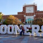 Oklahoma football fans before a game.