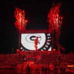 A general shot of Georgia's Sanford Stadium.