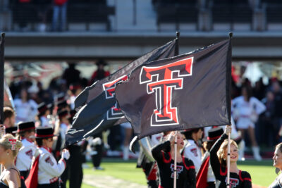 Texas Tech football flag.