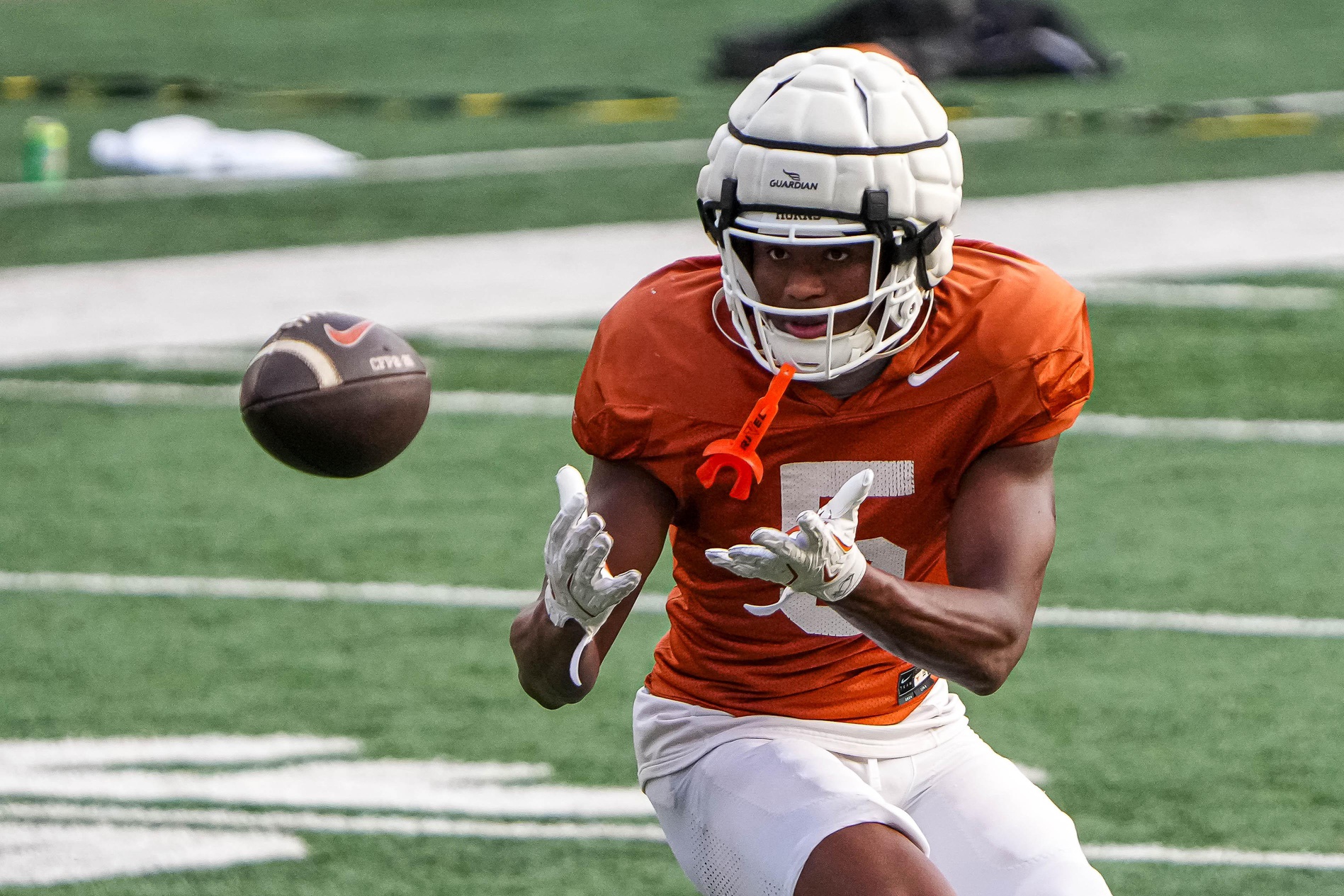 Texas receiver Ryan Wingo misses early practice time at fall camp