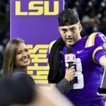 LSU QB Garrett Nussmeier.