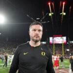 Oregon head coach Dan Lanning.