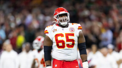 Kansas City Chiefs OL Trey Smith.