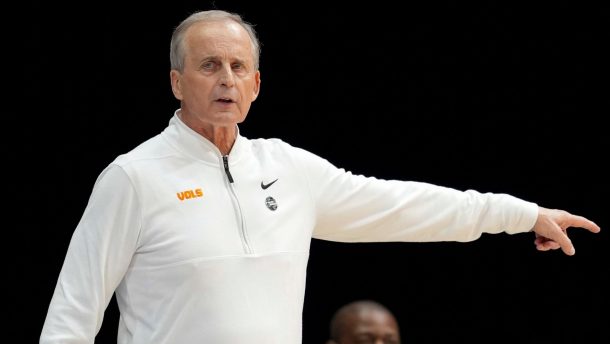 Tennessee coach Rick Barnes.
