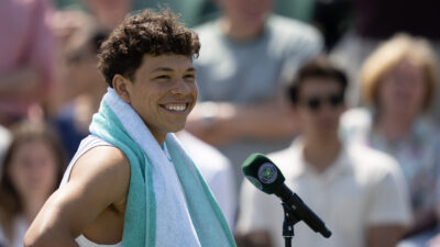 Tennis star Ben Shelton.