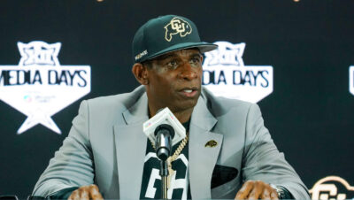 Colorado head coach Deion Sanders.