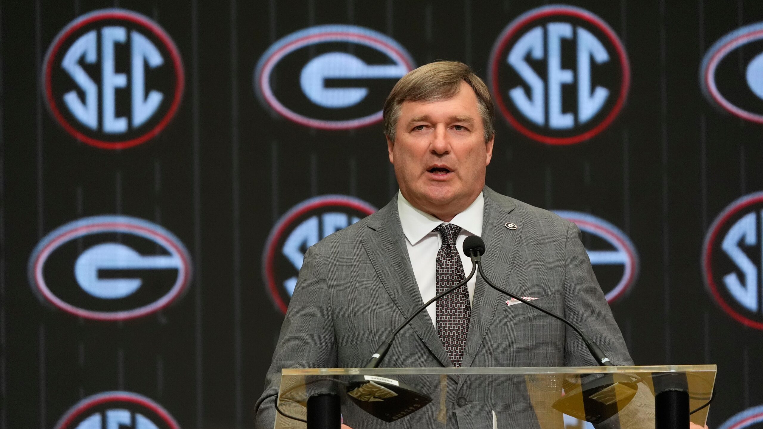 Kirby Smart Talks Young Georgia Bulldogs at SEC Media Days 2025
