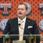 Tennessee head coach Josh Heupel.