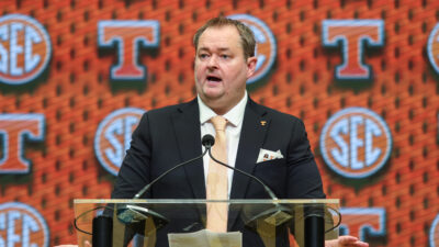 Tennessee head coach Josh Heupel.