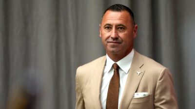 Texas coach Steve Sarkisian.