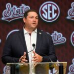 Mississippi State head coach Jeff Lebby.