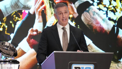Big Ten commissioner Tony Petitti at media days.