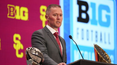 USC head coach Lincoln Riley.