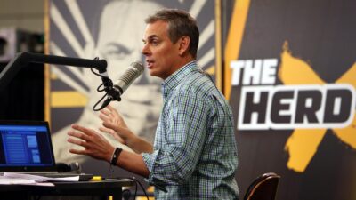 Colin Cowherd on his show The Herd.