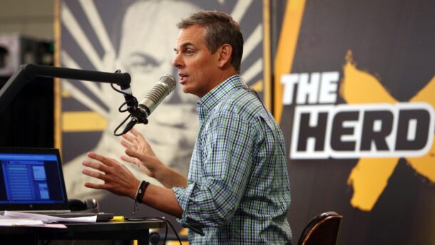 Colin Cowherd on his show The Herd.