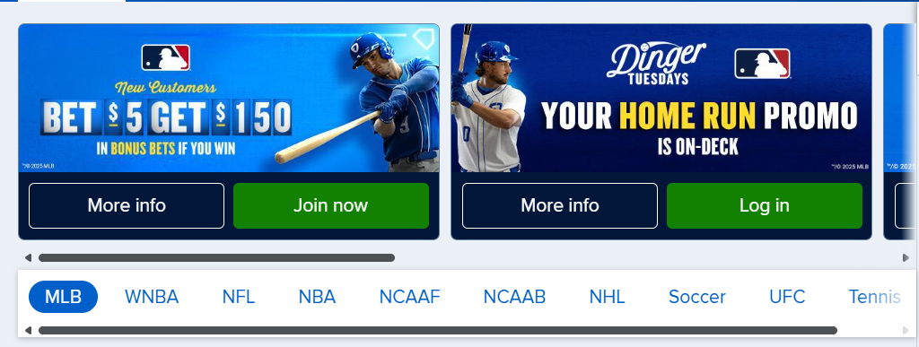FanDuel promotional offer.