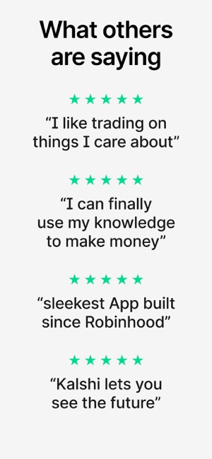 Kalshi App Reviews