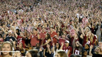 Alabama football fans react.