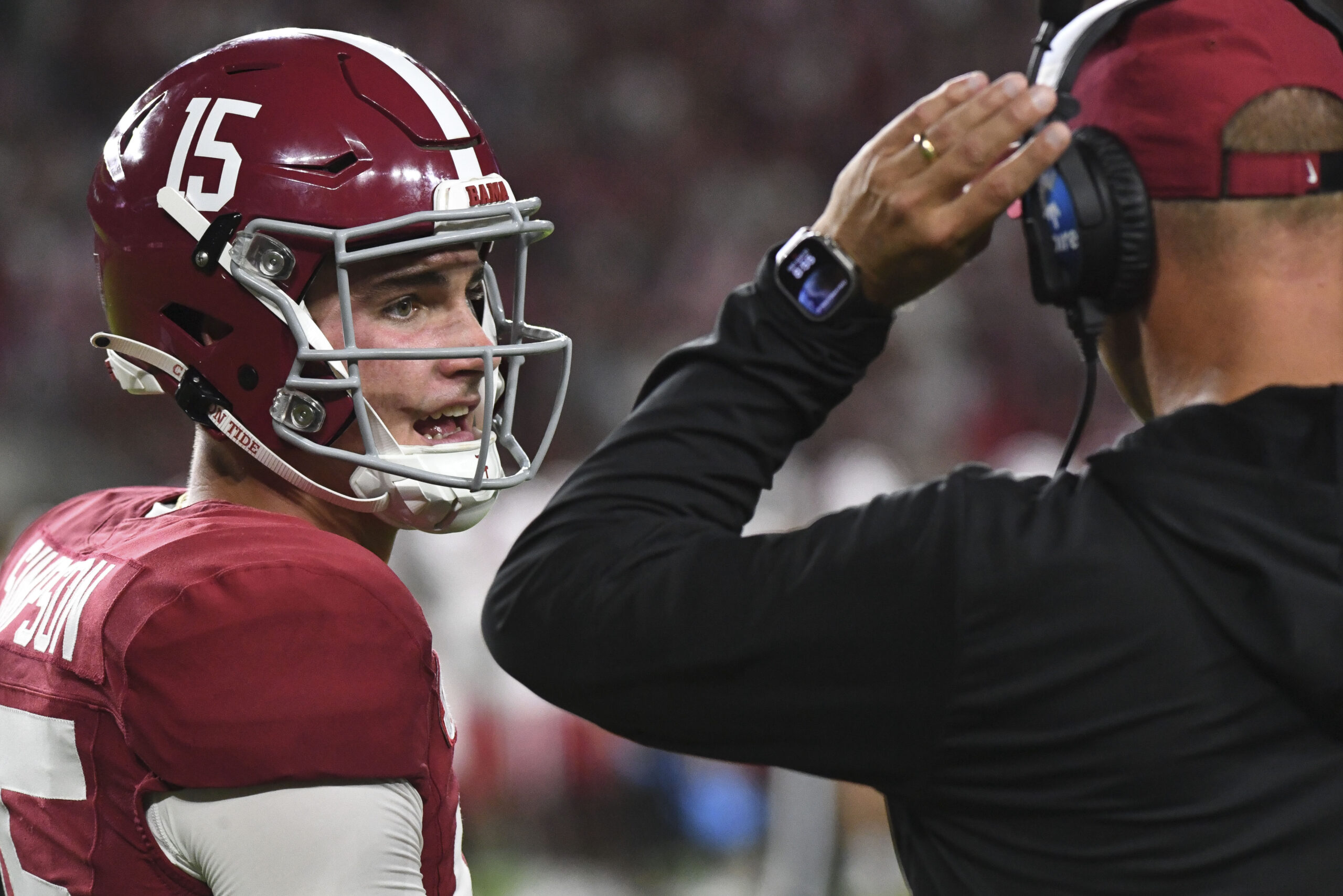 Kadyn Proctor: Ty Simpson ‘ripped our ass’ in Monday team meeting