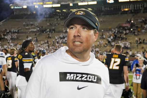Mizzou coach Eli Drinkwitz