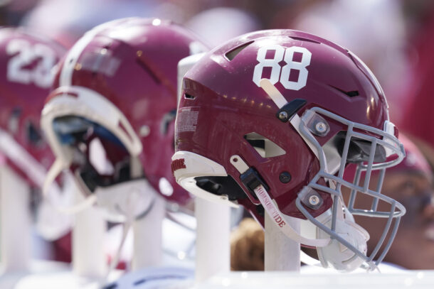 Alabama football helmet.