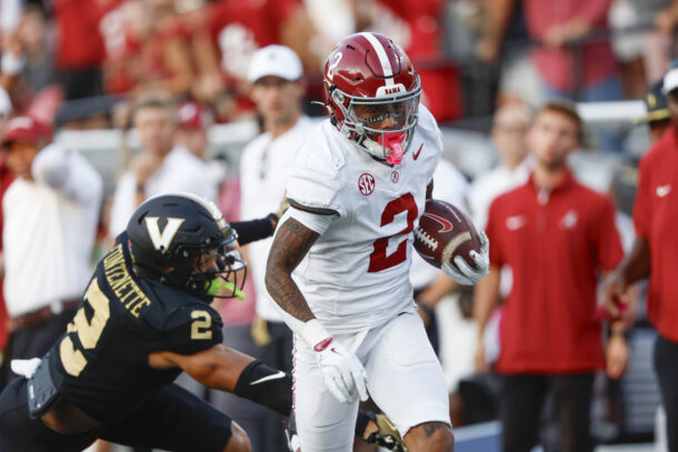Alabama WR Ryan Williams.