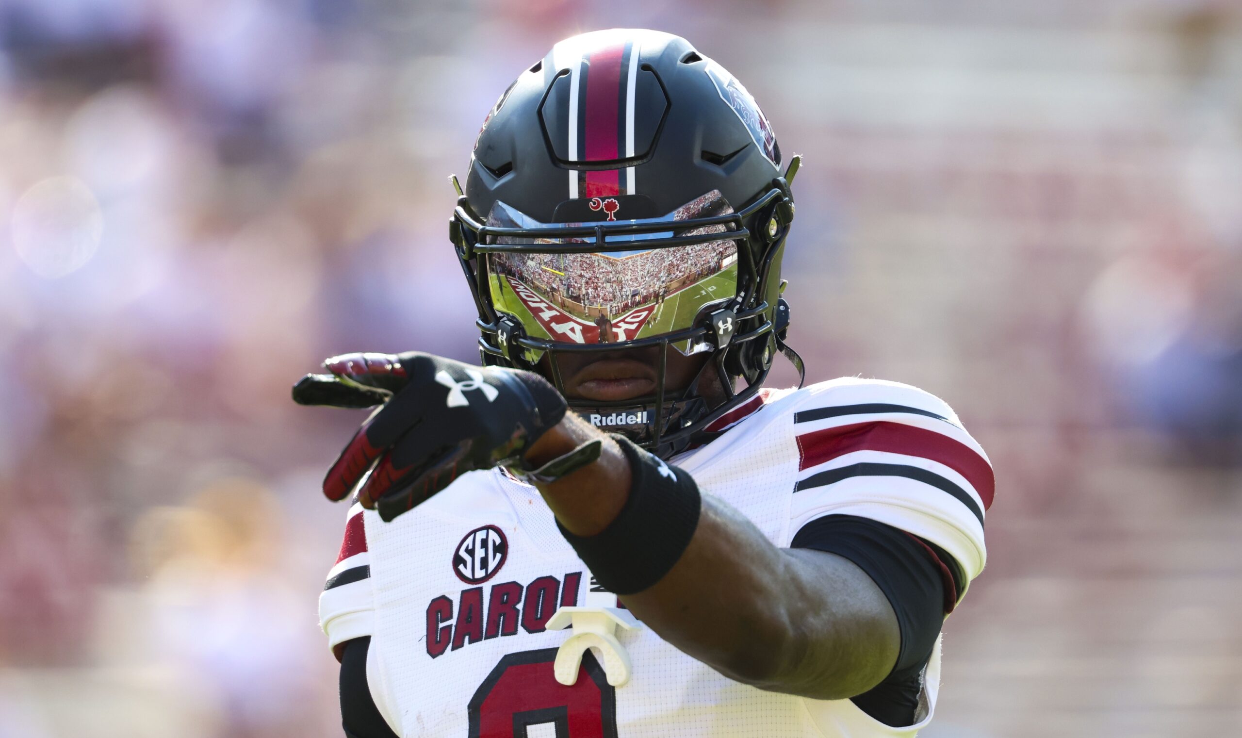 South Carolina&rsquo;s Nyck Harbor recognized as fastest player of Week 1