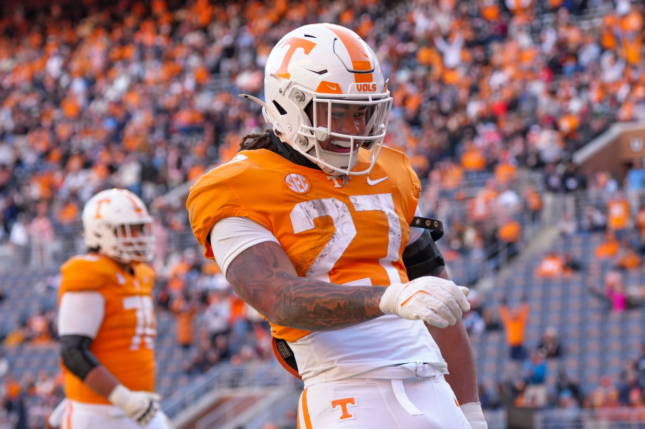 ACC, SEC schools named as programs to watch for portal-bound Tennessee RB Peyton Lewis