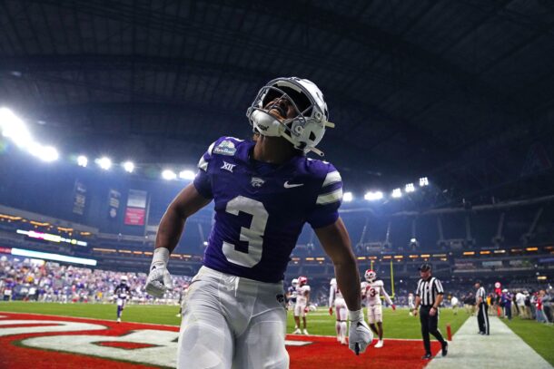 Kansas State RB Dylan Edwards.