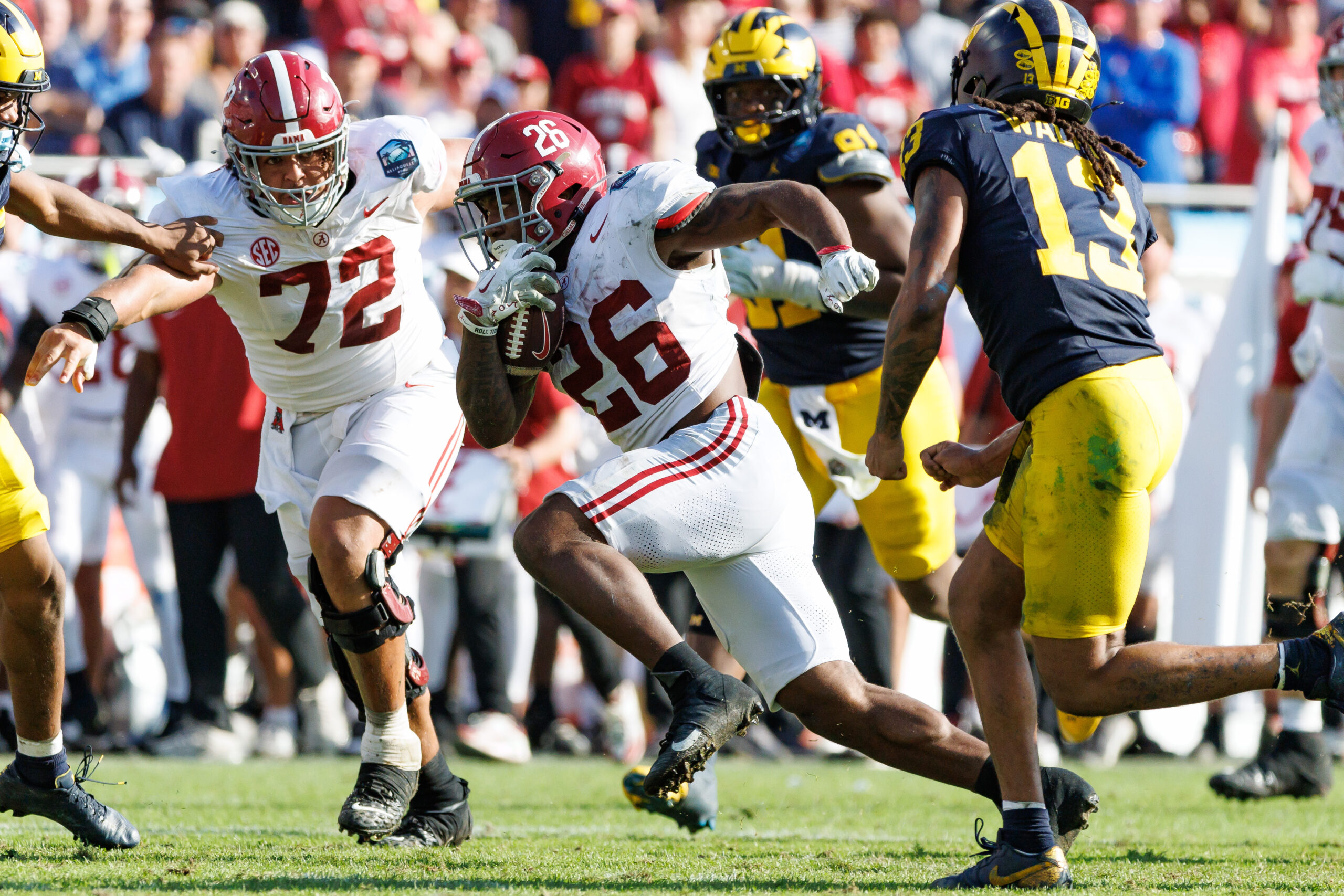 Kalen DeBoer heaps praise on running back Jam Miller after fall camp scrimmage Kalen DeBoer heaps praise on running back Jam Miller after fall camp scrimmage