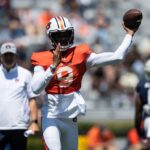 Auburn quarterback Deuce Knight.