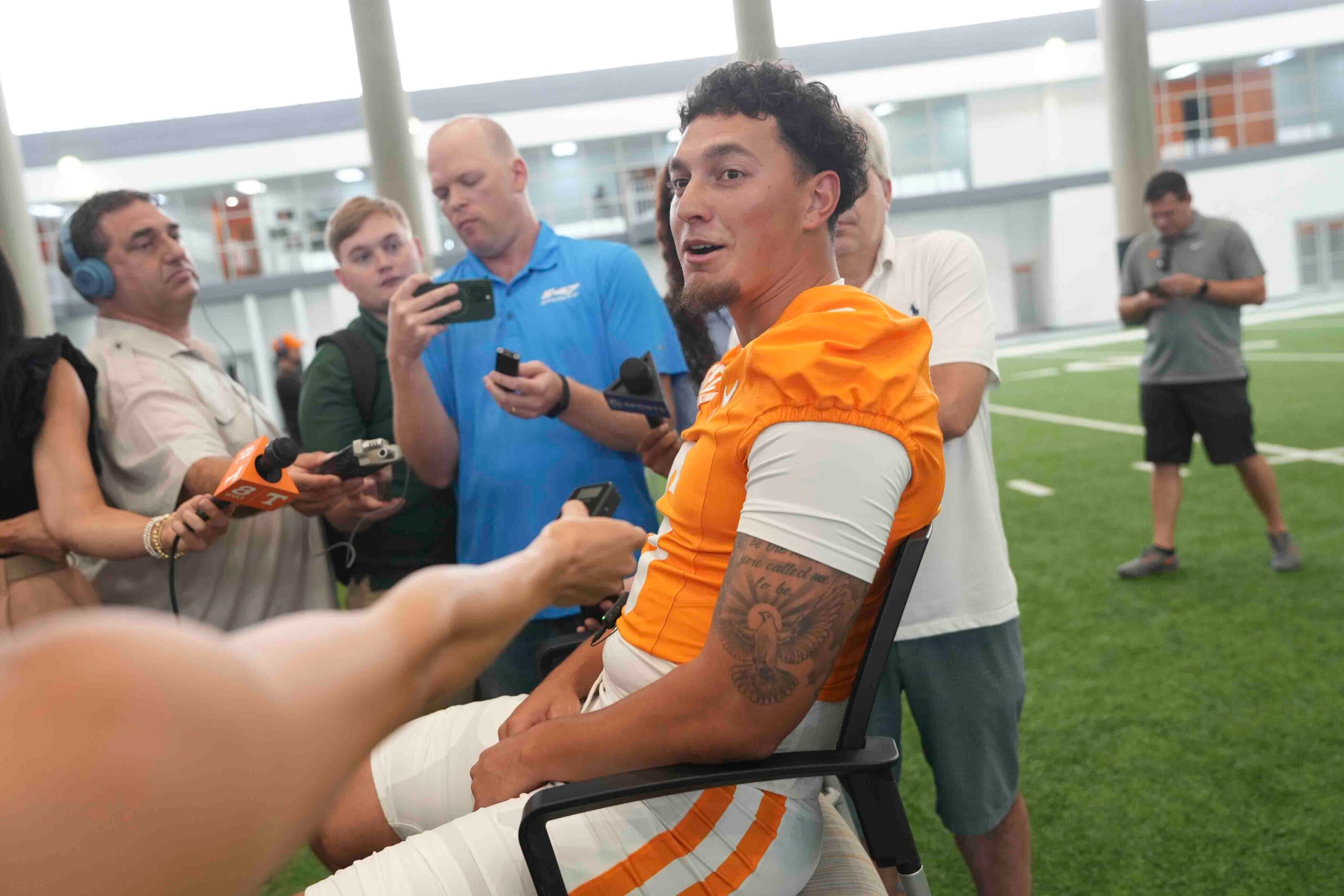 Tennessee QB Joey Aguilar reveals career he was considering before playing JUCO football