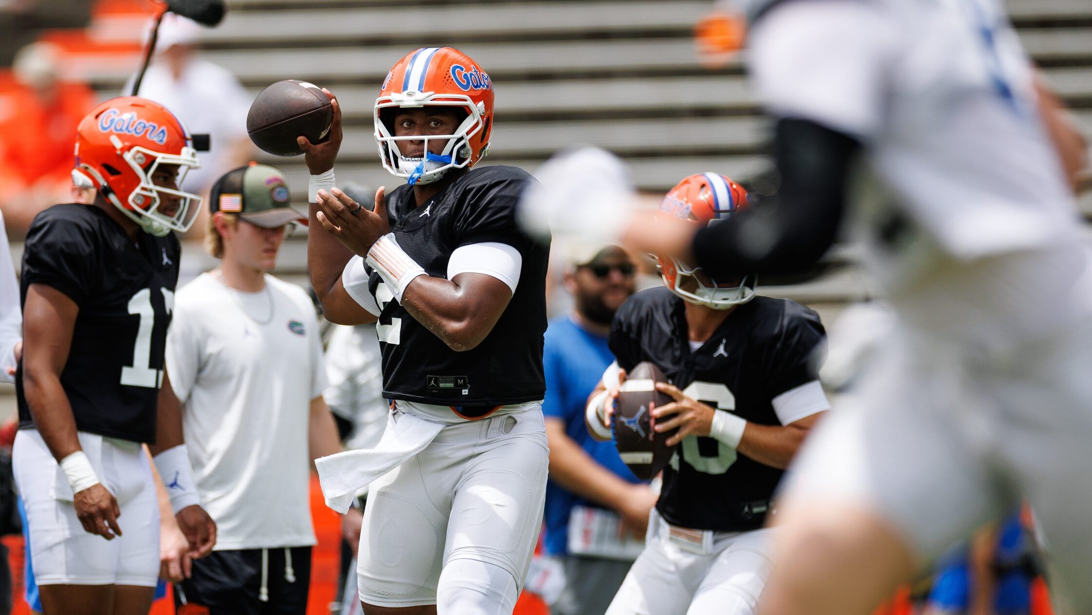 Billy Napier praises DJ Lagway&rsquo;s progress: &lsquo;He had his best day&rsquo;