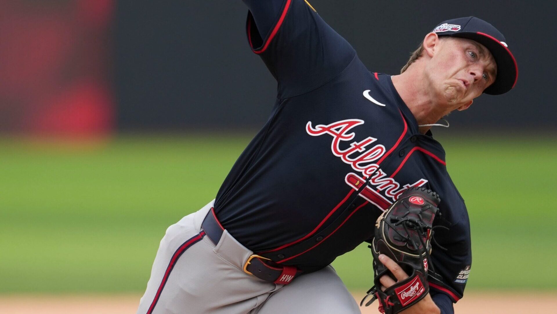 Former Florida P Hurston Waldrep picks up first MLB win in Atlanta&rsquo;s Speedway Classic victory