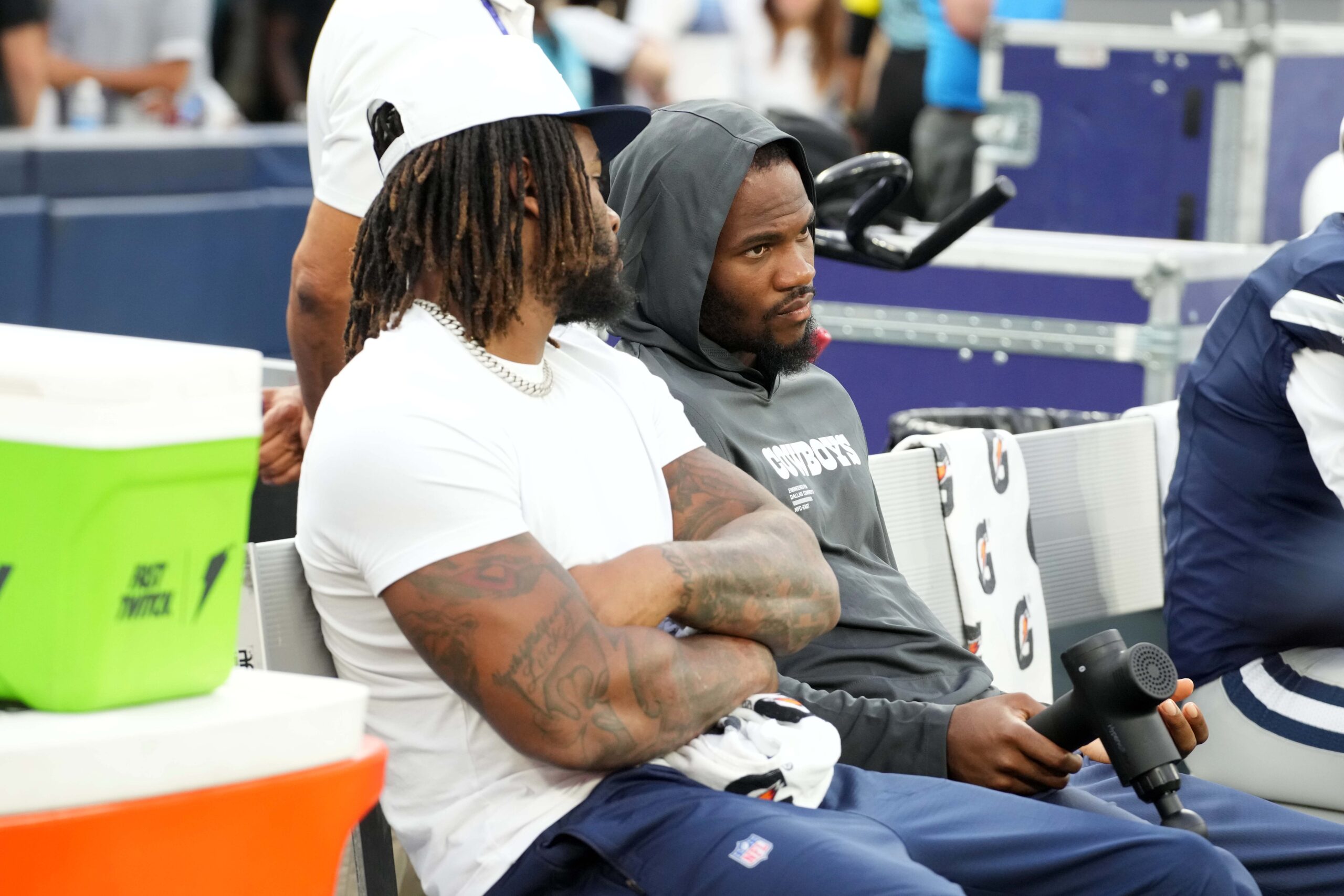 Micah Parsons seen napping during Dallas Cowboys’ final preseason game